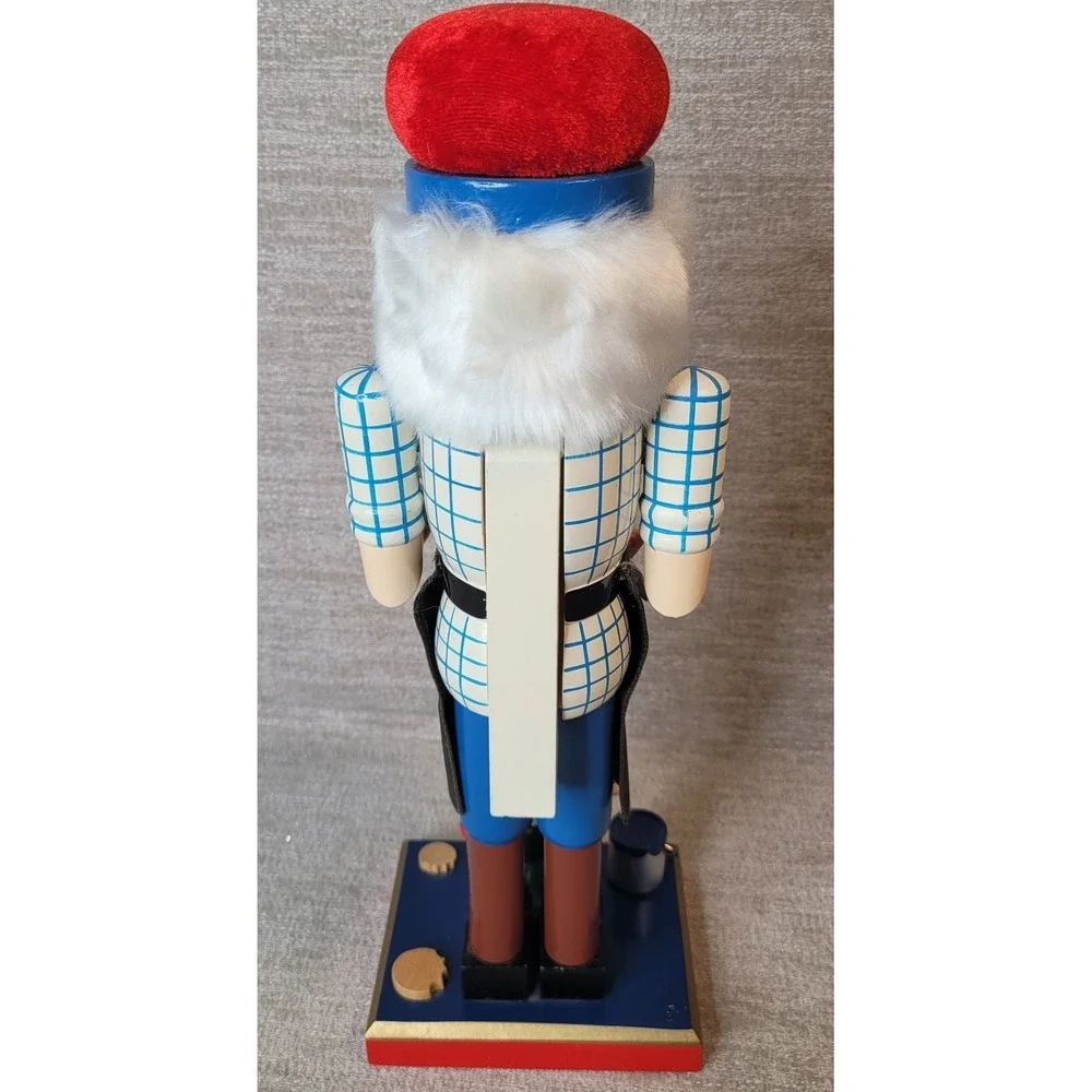 Vintage Geppetto Pinocchio Wooden Nutcracker Puppet 14